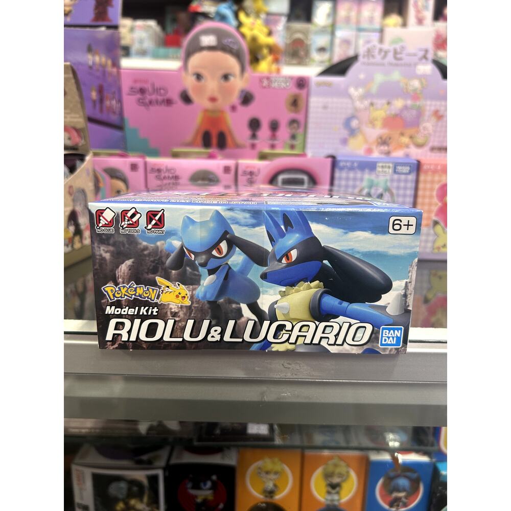 Pokemon Riolu & Lucario Model Kit - Picture 6 of 6